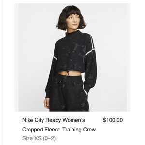 Nike cropped top